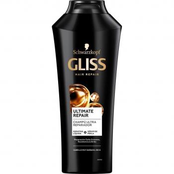 Schwarzkopf Gliss Ultimate Repair Champú con Keratina Líquida 370 ml