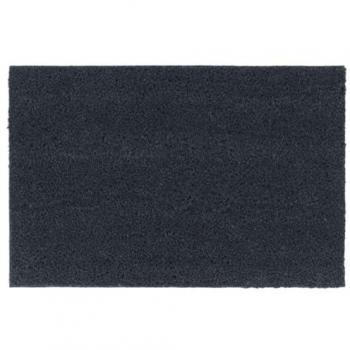 Felpudos 5 piezas gris oscuro 40x60 cm fibra de coco