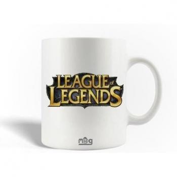 Taza de Cerámica con Logo del Videojuego League of Legends