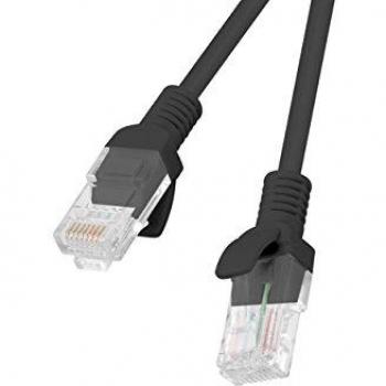 Lanberg Cat.6 UTP Ethernet Patch Cable 1.5m Black Fluke Certified