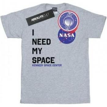 Camiseta NASA Necesito Mi Espacio para Niños 12-13 Blanco