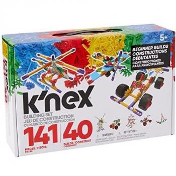 K'NEX 15210 Beginner 40 Model Building Set, Educational Toys for Boys and Girls, 141 Piece Beginners