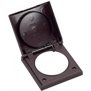 Berker Integro Flow Brown Matte Single Socket Frame