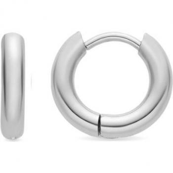 Pendientes Luxenter Bradwa y Africa acabados en rodio
