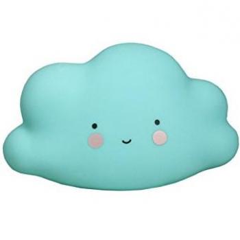 A Little Lovely Company LTCB024 - Lámpara en forma de nube, color azul