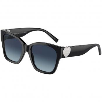 Tiffany & Co. TF4216F Asian Fit Polarized Women's Sunglasses Black Size 54