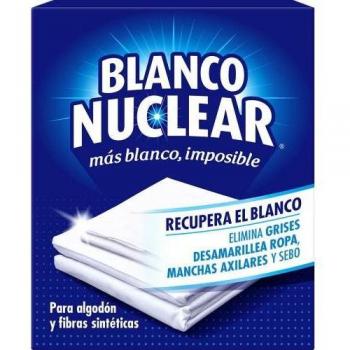 Iberia Blanco Nuclear Blanqueador para Ropa Blanca, Pack de 6 Sobres de 20g (Total 120g)