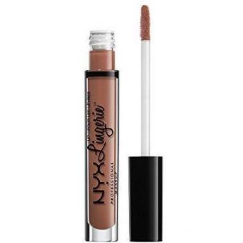 NYX Professional Makeup Pintalabios Lip Lingerie Liquid Lipstick, Acabado cremoso y mate, Larga duración, Fórmula vegana, Tono: Bedtime Flirt
