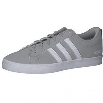 Zapatillas adidas Vs Pace 2.0 gris hombre, características: color gris claro con detalles en blanco, diseño moderno y deportivo, tipo sneaker, talla 46(2/3) EU