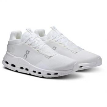 On Cloudnova 2 Men's All-White Sneakers