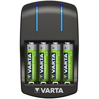 VARTA Plug Charger - Cargador de pilas AA y AAA
