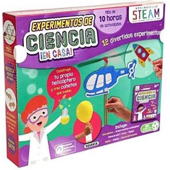 Experimentos de ciencia en casa