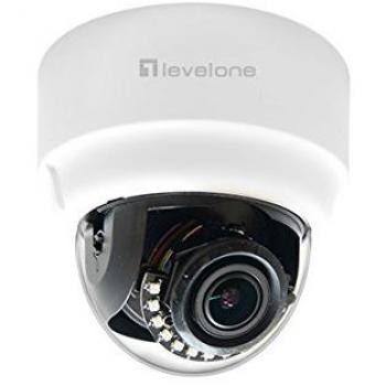 LevelOne IPCAM FCS-3303 Z 4X Dome in 3MP H.265 IR 13W POE