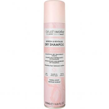 Brushworks Champú Seco Refrescante y Revitalizante 200ml - Aroma floral