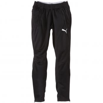 PUMA Hose Training Pants - Pantalones de fútbol para niño, color negro / blanco, talla 14 años