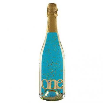 24K Vino Espumoso Gold Rosè botella 75 cl - Partículas de Oro | vino rosado 120 meses de crianza