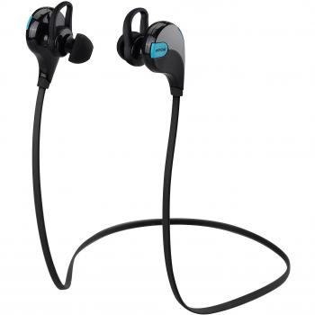 Auriculares Inalambricos Bluetooth Deportivos In Ear, Mpow Swift Cascos con Micrófono y Cancelación de Ruido y Tecnología APTX para Hacer Deporte Correr Running Compatible con iPhone 7 6 7 Plus Samsung S6 Sony Movil
