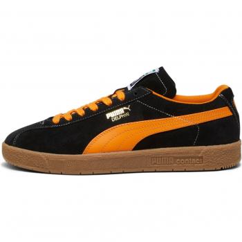 Puma Delphin Black Orange Sneakers for Men, Size 13 US