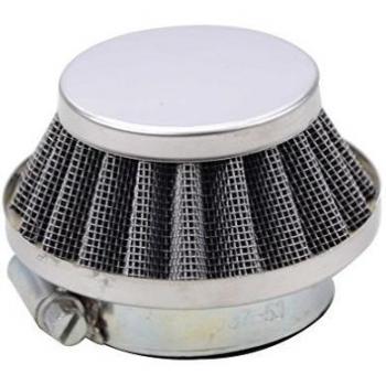 GOOFIT Filtro Arie 44 Minimoto Universal reemplazo para 2 Tiempos 47cc 49cc GSR46R GSR40 GSR40TS Scooter Pocket Bike ATV Quad Go Kart Plata