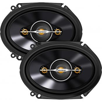 Altavoces de Coche Pioneer TS-A6881F 4-Way 6x8 (350W Máx / 80W RMS, Montaje Poco Profundo) - Par de 2 unidades