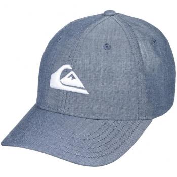 Quiksilver - Gorra con Ajuste Posterior a Presión - Hombre - One Size - Azul