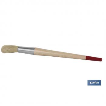 Pincel Profesional Redondo Nº 20 para Detalles Precisos (Pack: 1)
