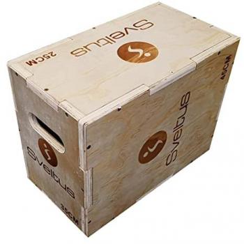 Sveltus Universal Plyometric Wood Box for Junior Training