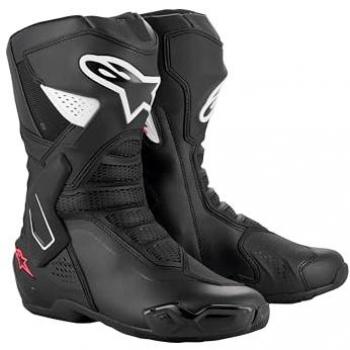 Alpinestars Stella SMX-6 V3 Botas de moto para mujer - Negro Blanco Rosa (39)