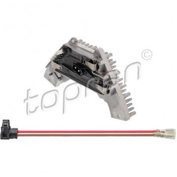 Regulador de ventilador habitáculo Original HANS PRIES 723 908 / Interruptor de ventilador calefacción / ventilación TOPRAN 723 908