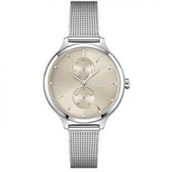 Hugo BOSS Reloj Analógico para Mujer de Cuarzo con Correa en Acero Inoxidable 1502535