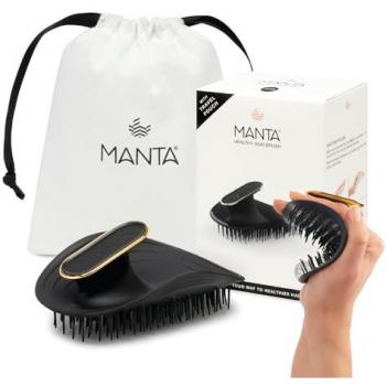 Manta Healthy Hair & Scalp Brush Black
