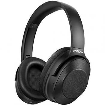 Mpow H12 Auriculares con Cancelación de Ruido, Auriculares Bluetooth Diadema 5.0 con Micrófono CVC 6.0, 30 Hrs de Reproducir, Cascos con Cancelación de Ruido para Videollamada/Skype/PC/TV/Móvil