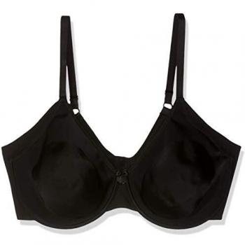 Selene Eugenia Sujetador con Aros, Negro