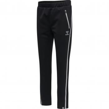 Hummel Pantalones Cima Negro Mujer - Pantalones deportivos, tejido ligero, ajuste cómodo, diseño moderno, ideal para actividades al aire libre