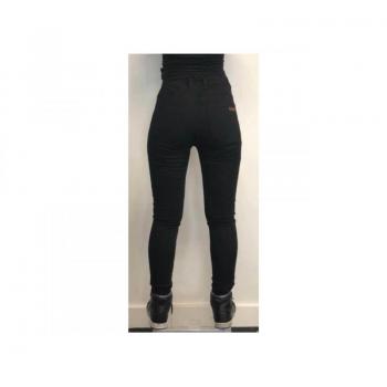 RST Pantalones de Moto para Mujer Jegging Negros - Vaqueros de mujer en motocicleta, color negro, talla S
