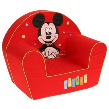Disney 6720024 - Sillón infantil Happy Mickey Mouse, color rojo