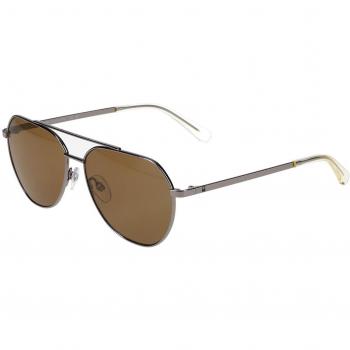 United Colors of Benetton 7034 910 Men's Silver Sunglasses 57mm
