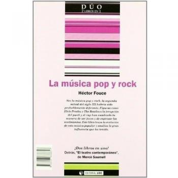 La música poprock y El teatro contemporáneo: 15