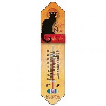 French Classics - Termmetro grande, diseo de Chat Noir