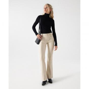Pantalón de campana de mujer efecto piel con bolsillos Salsa Jeans Destiny Push Up Flare