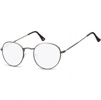 Montana Readers HBLF54 Blue-Light Block Men's Eyeglasses Grey Size +1.00 (Frame Only) - Free Lenses - HSA/FSA Insurance