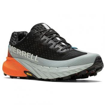 Merrell - Zapatillas de trail running de hombre Agility Peak 5 GORE-TEX negro gris naranja - talla 46