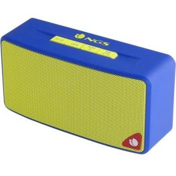 NGS Roller Joy 3W Azul, Amarillo - Altavoces portátiles