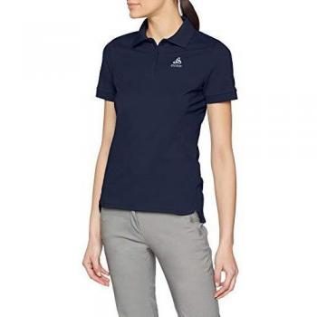 Odlo Polo para Mujer, Talla XL, Color Azul Marino