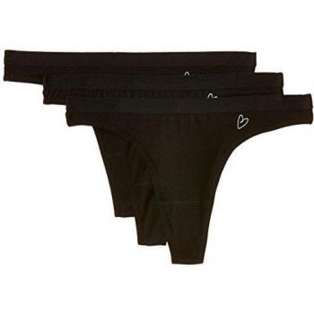 Intimuse 11196-tanga Mujer    negro 42