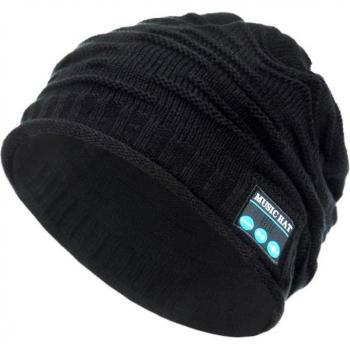 Gorro de Punto Cálido Inalámbrico con Bluetooth y Manos Libres para Música, Ideal para Invierno y Deportes al Aire Libre