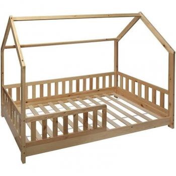 Cama Infantil Bosco Tipo Cabaña 90x190cm