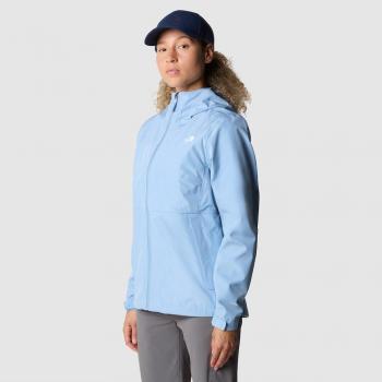Chaqueta de mujer The North Face DRYZZLE FUTURELIGHT, capucha, color azul celeste, talla S