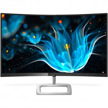 Philips 278E9QJAB Monitor LED Curvo Multimedia de 27 con Ultra Wide-Color, Full HD, VGA y HDMI - Negro/Plata