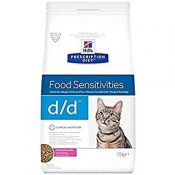 Hill's HPD Feline D/D Pato Guisantes 1,5Kg 1500 g